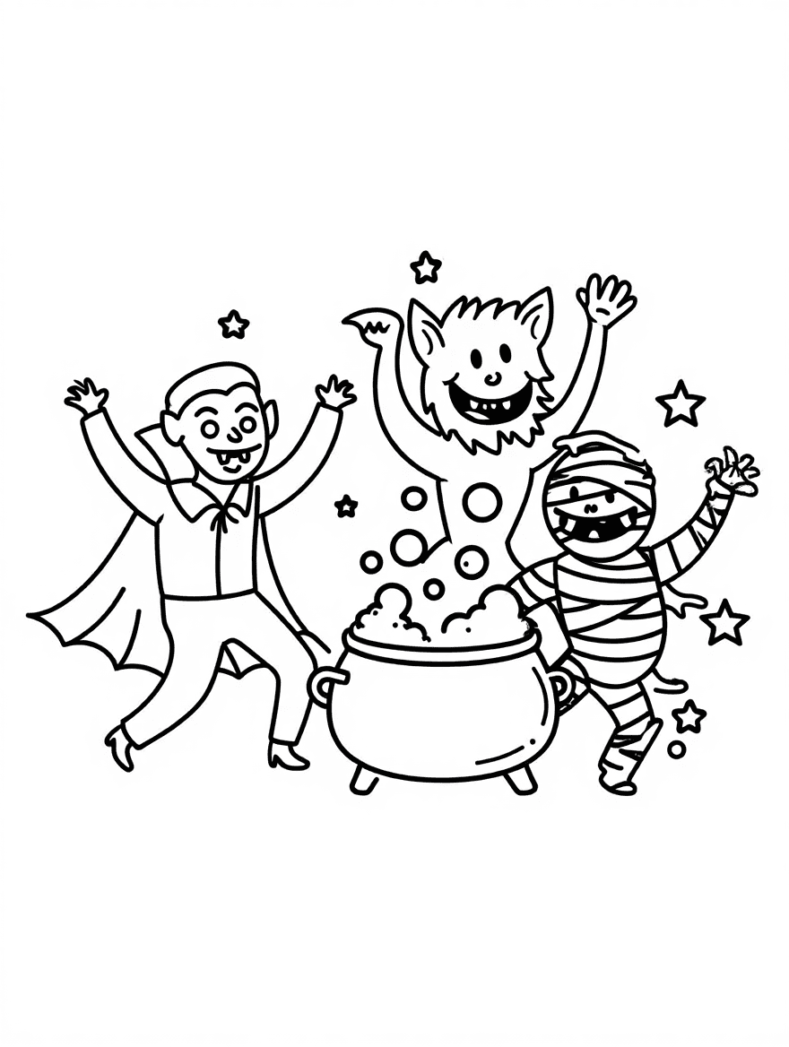 Coloriages Halloween gratuit à imprimer