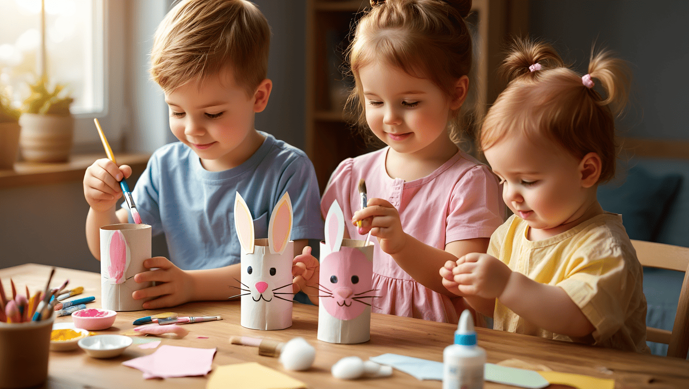 10 Bricolages Pâques Faciles Enfants