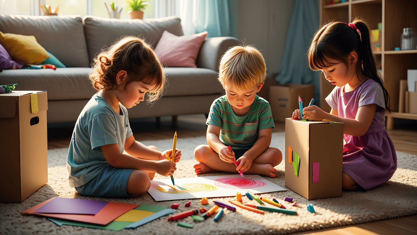 Activites 3 enfants : 6 jeux éducatifs et amusants