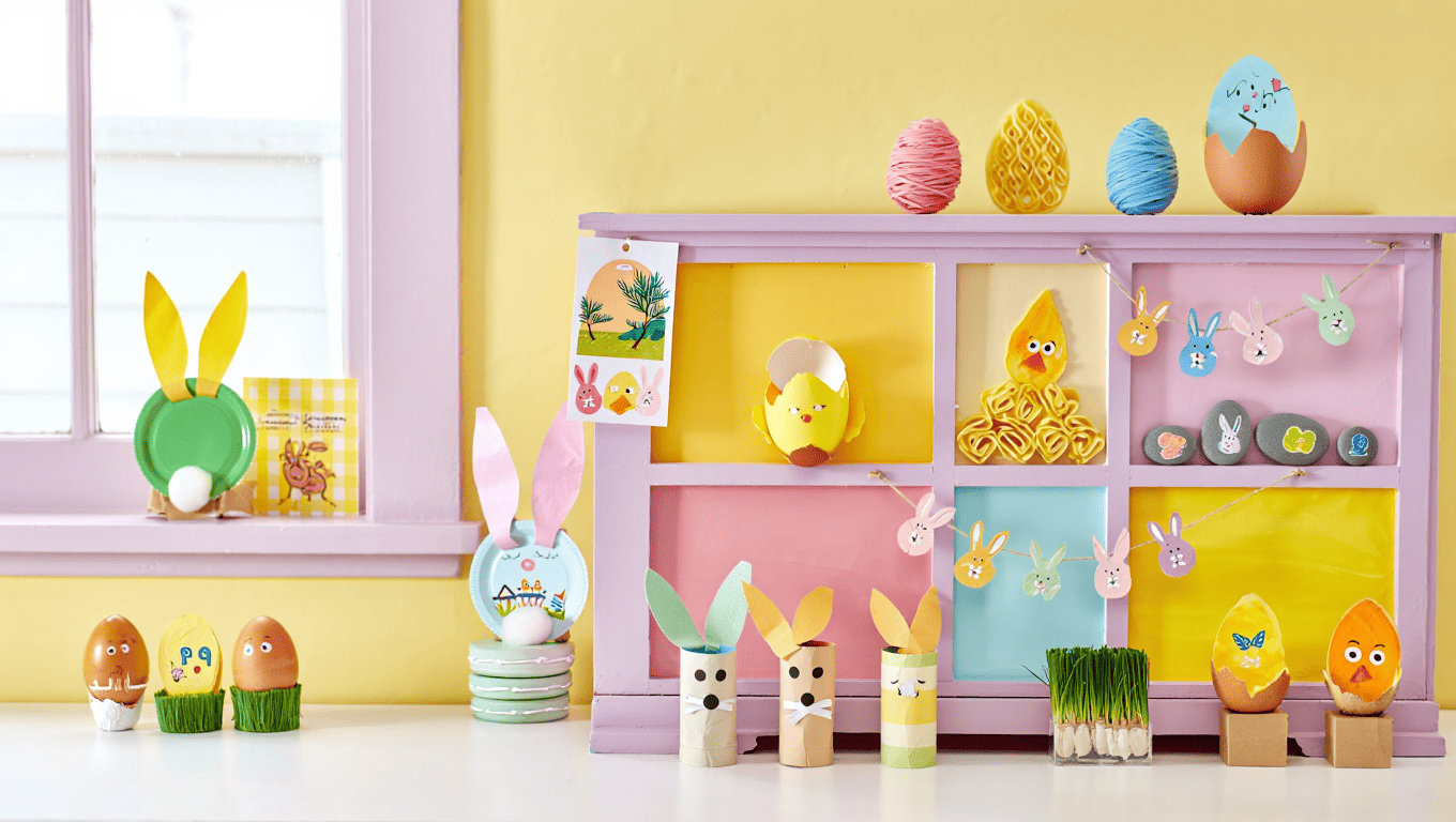 10 Bricolages Pâques Faciles Enfants