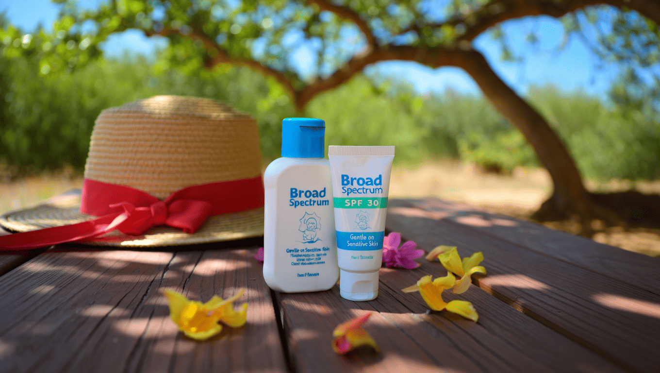 Crème solaire bébé