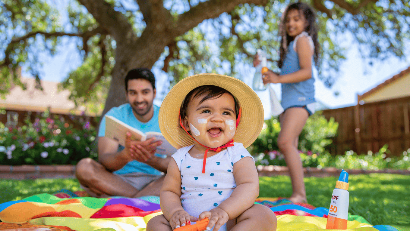 Crème solaire bébé