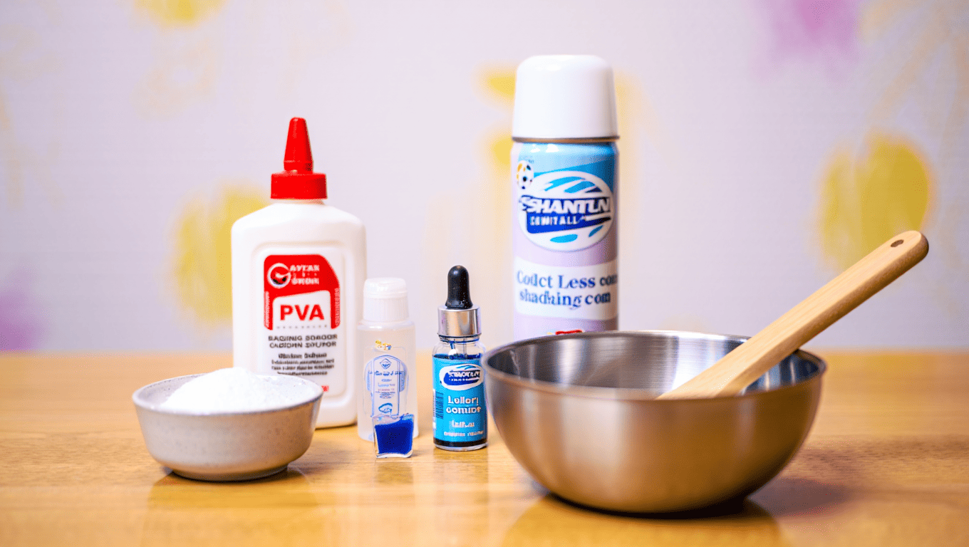Recette slime maison | Tuto facile avec ou sans colle