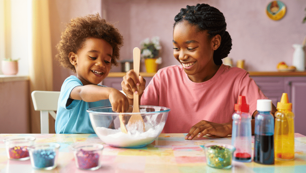Recette slime maison | Tuto facile avec ou sans colle