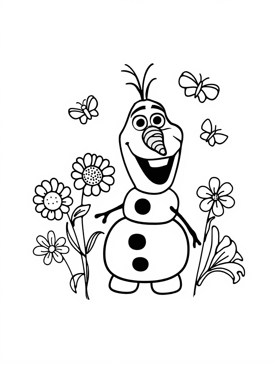 Coloriage reine des neiges