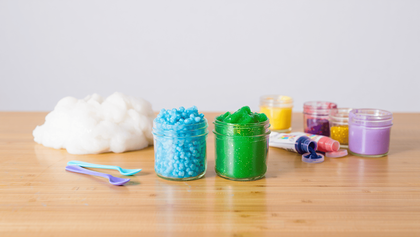 Recette slime maison | Tuto facile avec ou sans colle