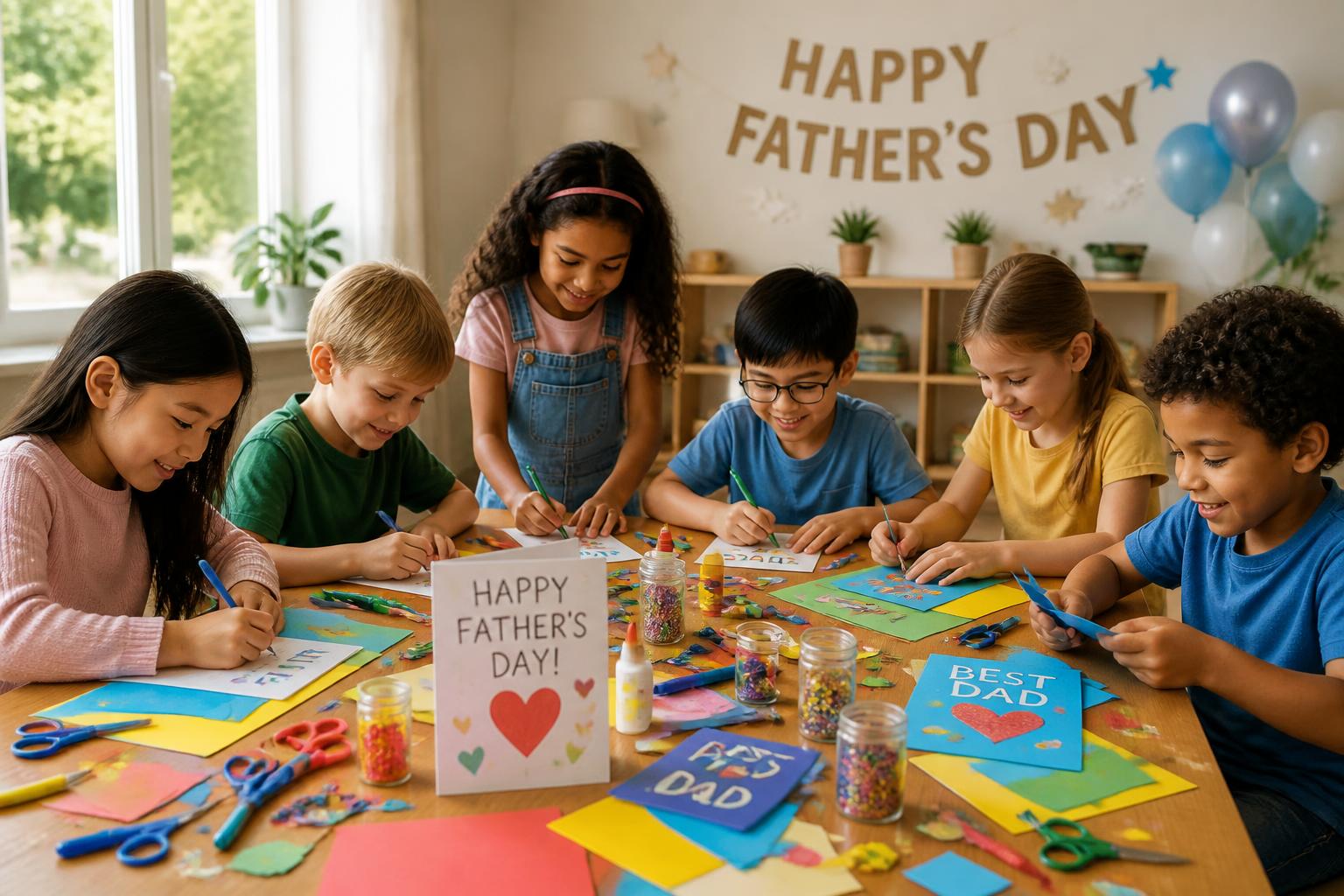 découvrez 10 idées faciles et originales de cartes pour la fête des pères à réaliser avec les enfants, pour offrir une surprise pleine d'amour et de créativité.