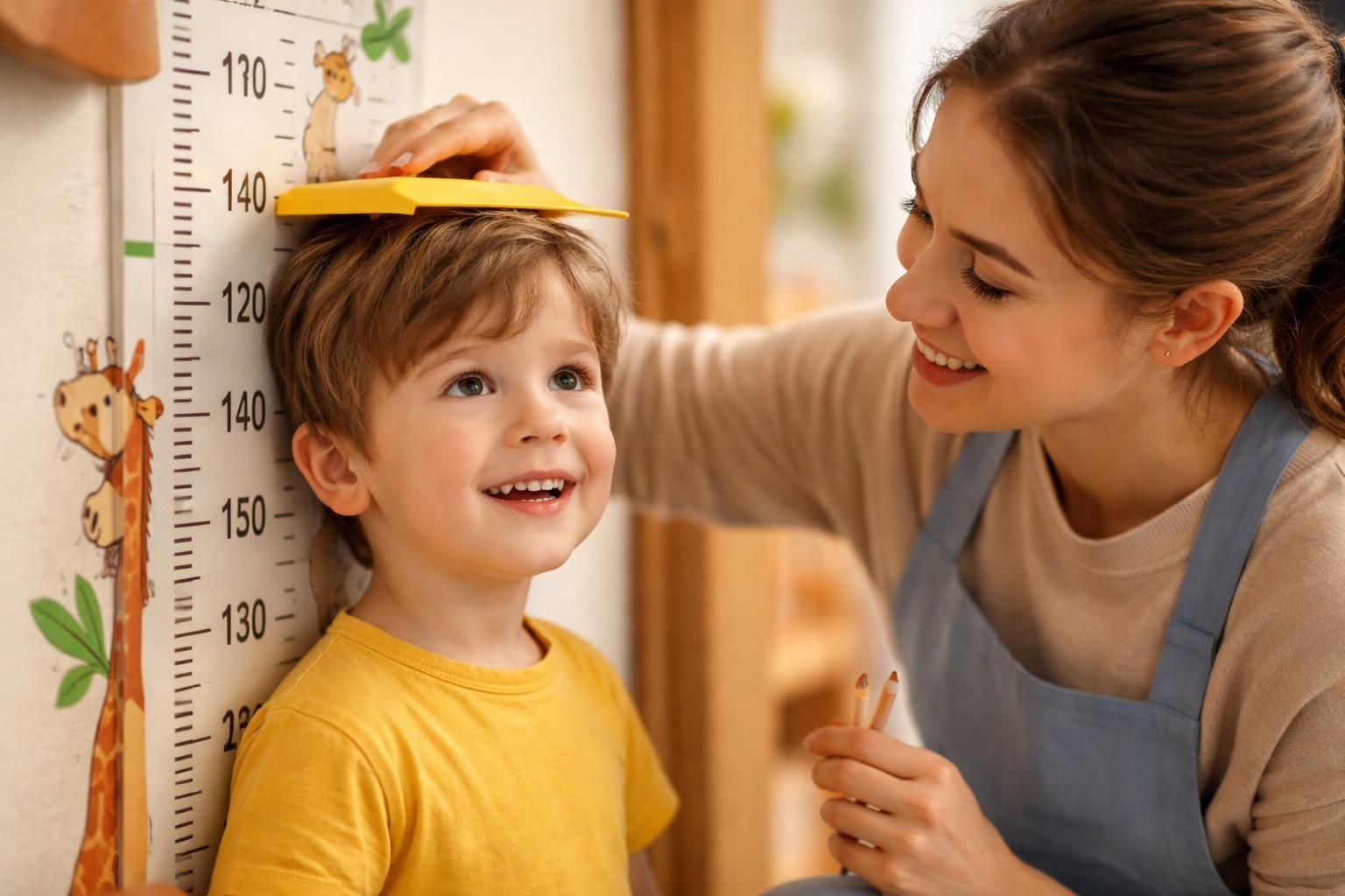 découvrez les tailles moyennes d'un enfant de 4 ans et les repères clés de sa croissance pour mieux suivre son développement.
