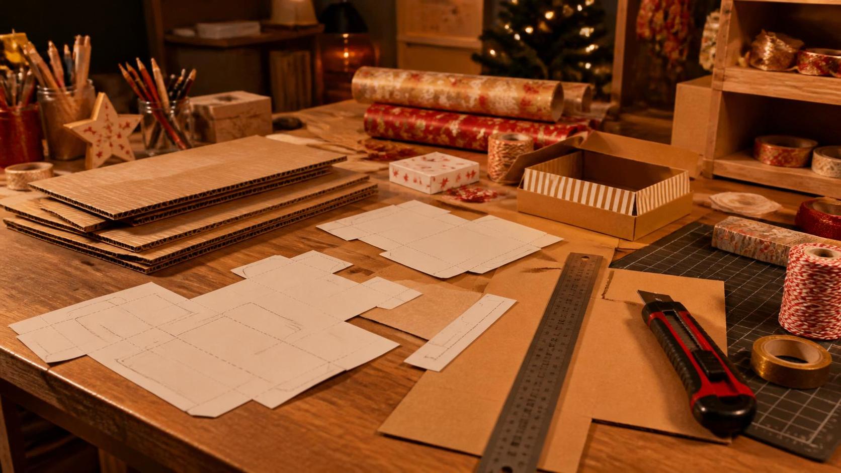 découvrez comment fabriquer une boîte en carton soi-même pour noël grâce à notre guide étape par étape, facile et créatif pour des emballages personnalisés.