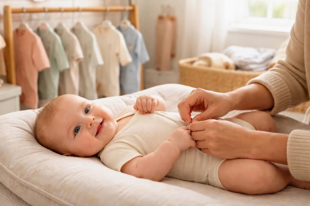 découvrez jusqu'à quel âge mettre un body à bébé et comment adapter ses vêtements pour assurer son confort et son bien-être tout au long de sa croissance.