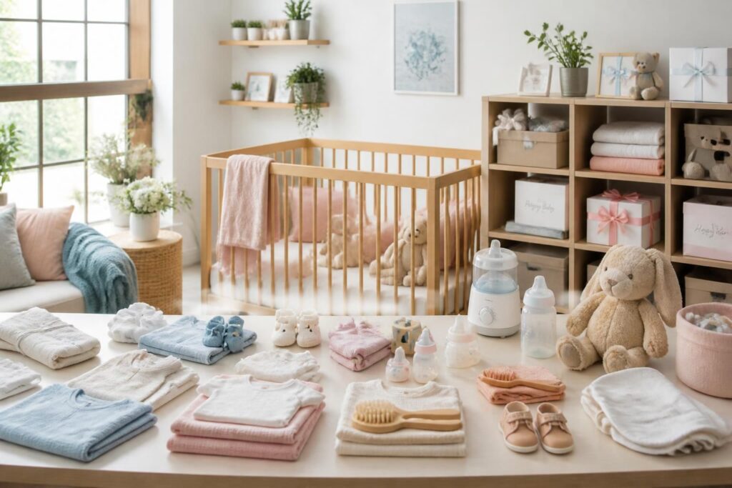 kadolog vous aide à préparer la liste de naissance idéale en regroupant tous les cadeaux et inspirations pour accueillir bébé en toute sérénité.