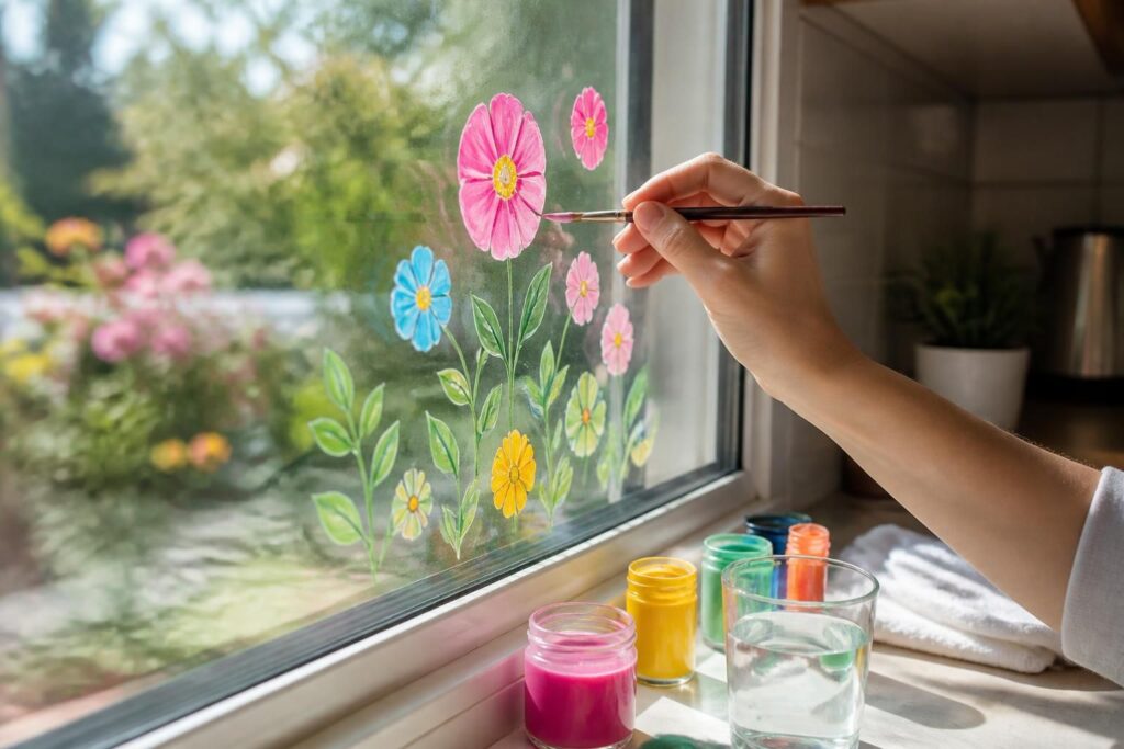 découvrez une recette simple et efficace pour réussir la peinture sur vitres, idéale pour décorer vos fenêtres avec créativité et facilité.