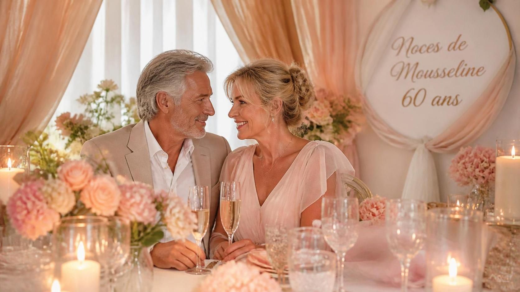 découvrez comment célébrer vos noces de mousseline avec élégance et légèreté, pour un anniversaire de mariage inoubliable et plein de délicatesse.