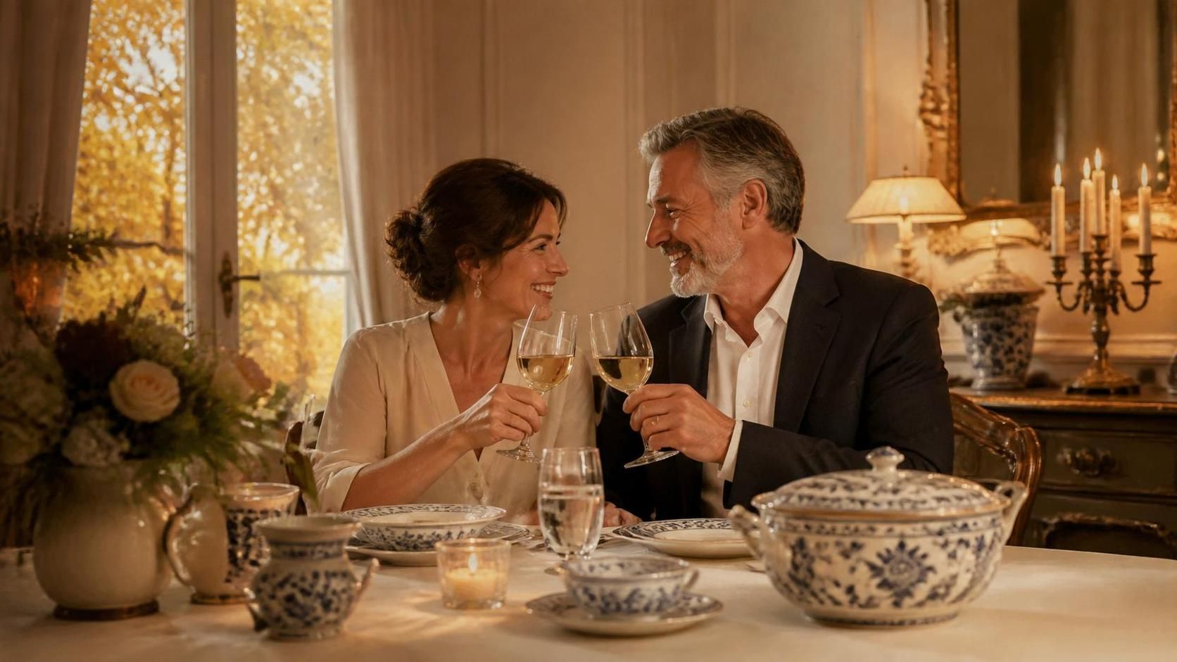 célébrez une année d'amour et d'élégance avec nos idées et inspirations pour les noces de faïence, symboles de finesse et de complicité.