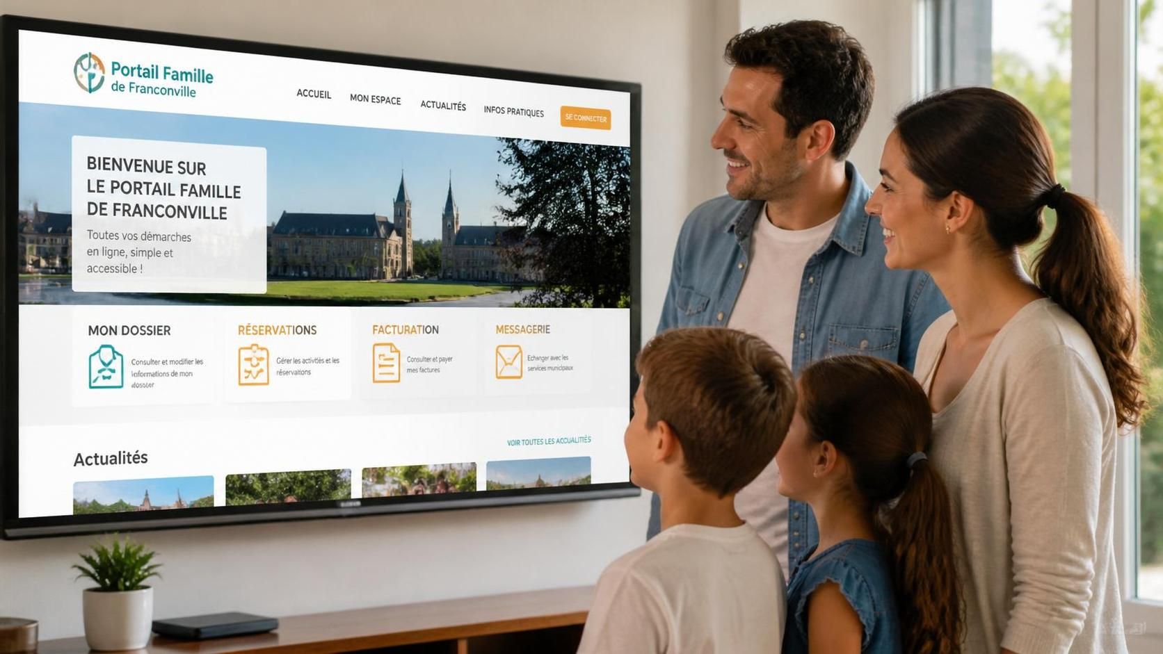découvrez le portail famille de franconville, votre espace pratique et personnalisé pour gérer facilement les services et activités de votre famille en un seul endroit.
