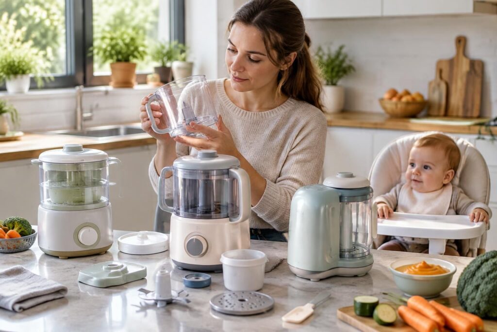 découvrez comment choisir un robot pour cuisine bébé adapté à vos besoins : fonctions, capacité, facilité d’entretien et critères essentiels pour préparer des repas maison.
