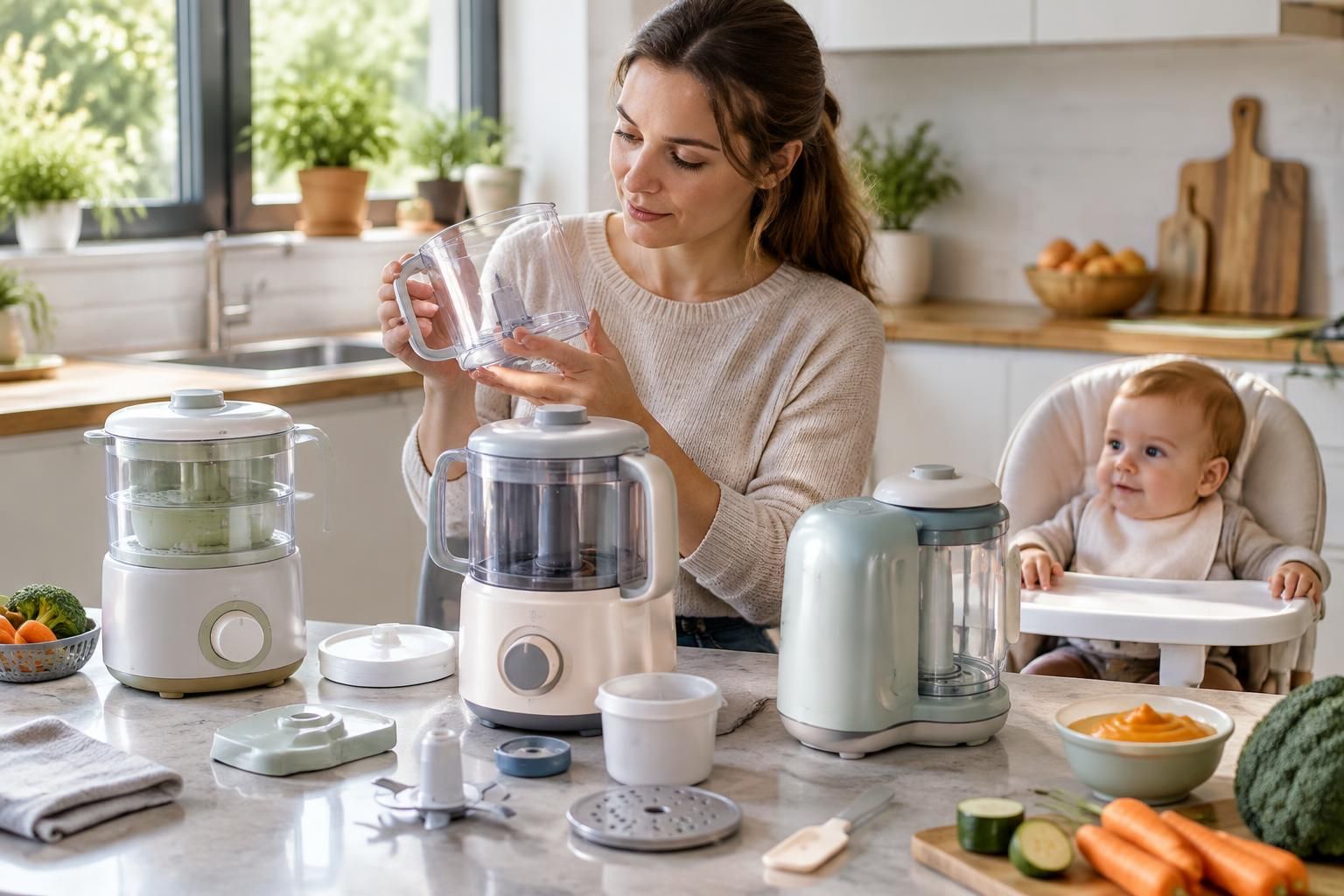 découvrez comment choisir un robot pour cuisine bébé adapté à vos besoins : fonctions, capacité, facilité d’entretien et critères essentiels pour préparer des repas maison.