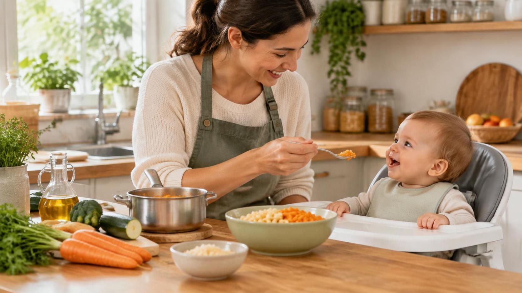 découvrez comment préparer une pâte saine et nutritive pour bébé, avec des ingrédients adaptés et des conseils simples pour varier ses repas.
