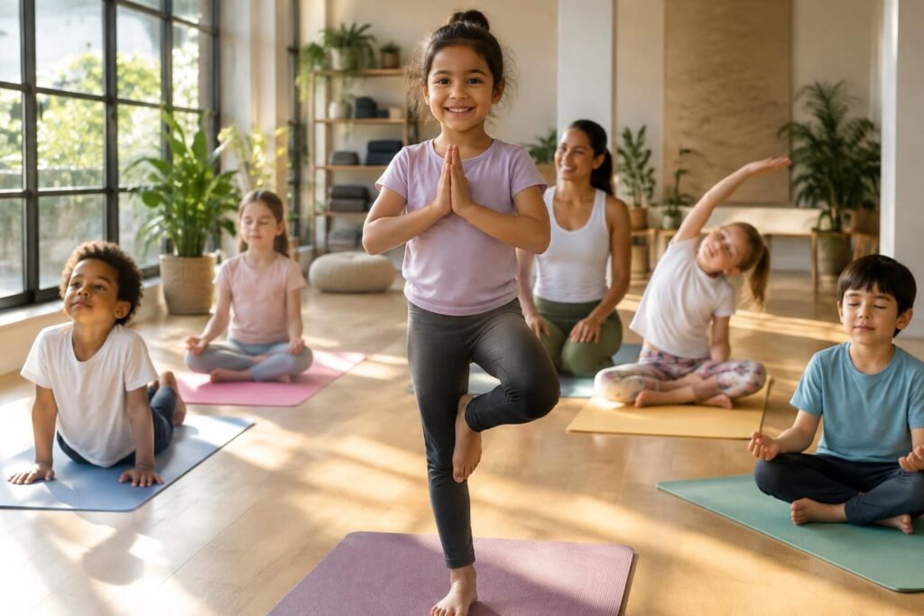 découvrez comment le yoga favorise le développement des enfants en 2026 : équilibre, concentration, confiance en soi et bien-être au quotidien.