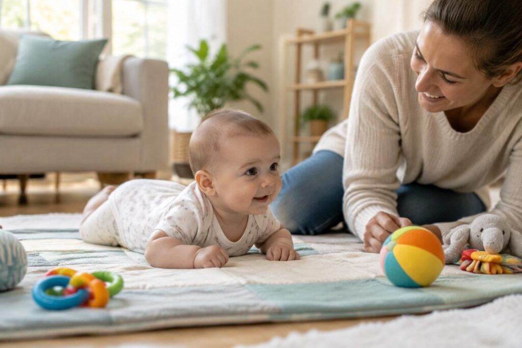 découvrez le tummy time : ses bienfaits pour le développement de bébé, quand le commencer et comment l’intégrer en toute sécurité à son quotidien.